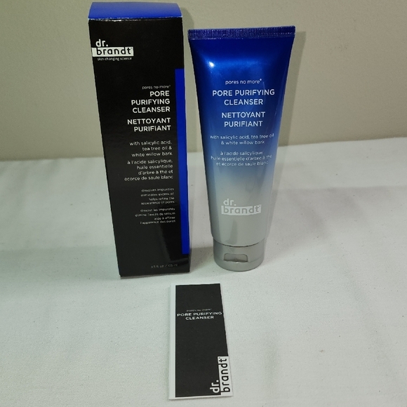 Dr. Brandt Pore Purifying Cleanser - Black and Blue Packaging - Picture 5 of 7
